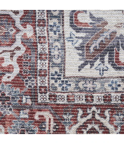 Nourison Home New Concept Washables Red SR104 9ft.2in. x 12ft. Rect. Rug