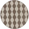 Nourison Home Positano POS04 Natural 6 ft. Round Area Rug
