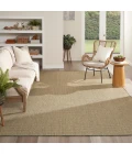 Nourison Courtyard Green COU01 9 ft. X 12 ft. Rect. Rug