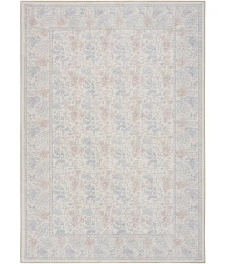 Nourison Home Botanical Washables Cream / Ivory BOT03 5ft. x 7ft. Rect. Rug