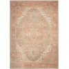 Nourison Home Vintage Washables VWS07 Coral Taupe 5 ft. 3 in. X 7 ft. 3 in. Area Rug
