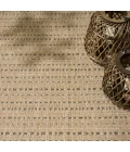 Nourison Tulum Taupe TLM01 8 ft. X 10 ft. Rect. Rug