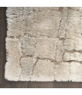 Nourison Dreamy Shag Ivory Beige DRS09 2ft.2in. x 6ft. Rect. Rug