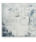 Nourison Dekor Grey Navy DEK07 5 ft. 3 in. X 7 ft. Rect. Rug