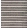 Nourison Positano Charcoal Ivory POS03 8ft. Square Rug
