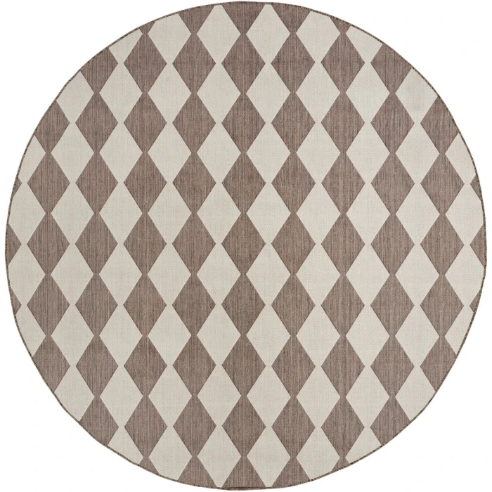 Nourison Positano Natural POS04 12ft. Round Rug