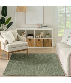 Nourison Home Horizon Indoor/Outdoor HOZ02 Green 5 ft. X 7 ft. Area Rug