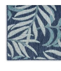 Nourison Garden Oasis Navy GOA01 10 ft. X 14 ft. Rect. Rug