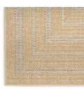 Nourison Tulum Taupe Grey TLM04 2 ft. 2 in. X 10 ft. Rect. Rug