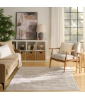 Nourison Dekor Ivory Taupe DEK01 4 ft. X 6 ft. Rect. Rug