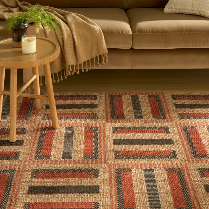 Nourison Nordic Multicolor NRC11 5 ft. X 7 ft. Rect. Rug