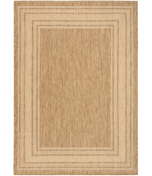 Nourison Horizon Indoor/Outdoor Natural HOZ03 4 ft. X 6 ft. Rect. Rug