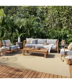 Nourison Home Courtyard COU01 Natural 8 ft. X 10 ft. Area Rug