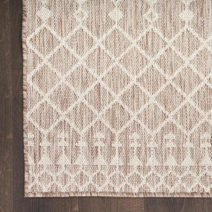Nourison Positano Beige POS02 2ft. x 6ft. Rect. Rug