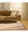Nourison Nordic Ivory Rust NRC16 4 ft. X 6 ft. Rect. Rug