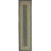 Nourison Home Horizon Indoor/Outdoor HOZ03 Green 2 ft. X 6 ft. Area Rug