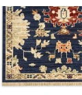 Nourison Home Antique Bloom Blue ANB01 5ft.6in. x 8ft.6in. Rect. Rug