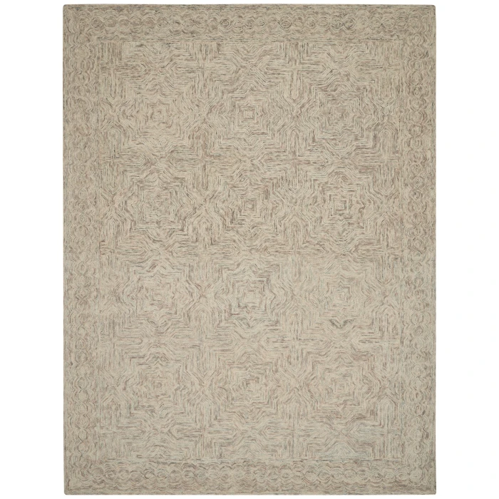 Nourison Interlock Blue Ivory ITL03 8 ft. X 11 ft. Rect. Rug