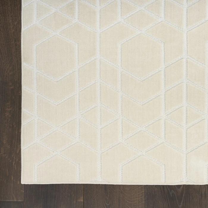 Nourison Home Washable Charm Cream / Ivory WCH01 5ft. x 7ft. Rect. Rug