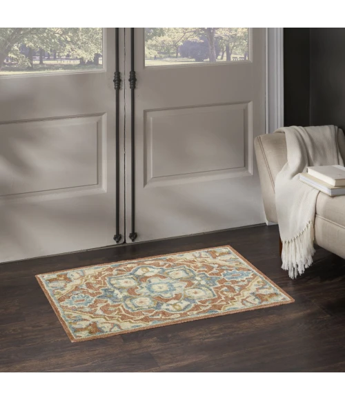 Nourison Home Maison Brown MSO06 2ft. x 3ft. Rect. Rug
