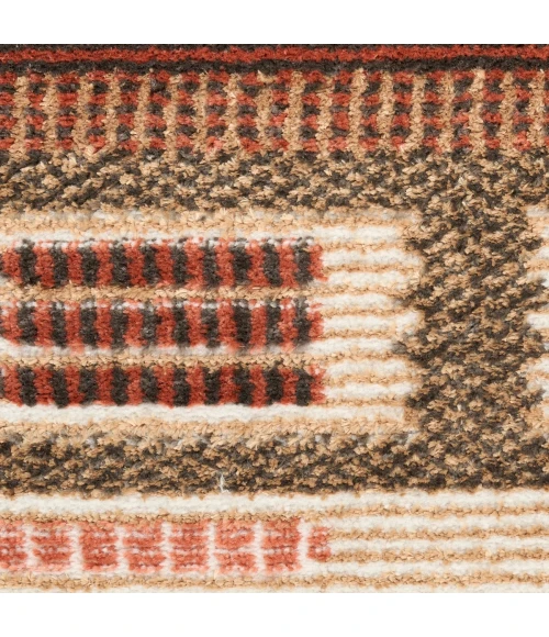 Nourison Nordic Rust NRC16 8 ft. X 10 ft. Rect. Rug