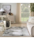 Nourison Dekor Grey Charcoal DEK04 5 ft. 3 in. X 7 ft. Rect. Rug