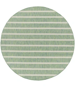 Nourison Home Positano POS03 Blue Green Ivory 8 ft. Round Area Rug