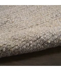 Nourison Home Natural Jute Grey NJT01 2ft.3in. x 8ft. Rect. Rug