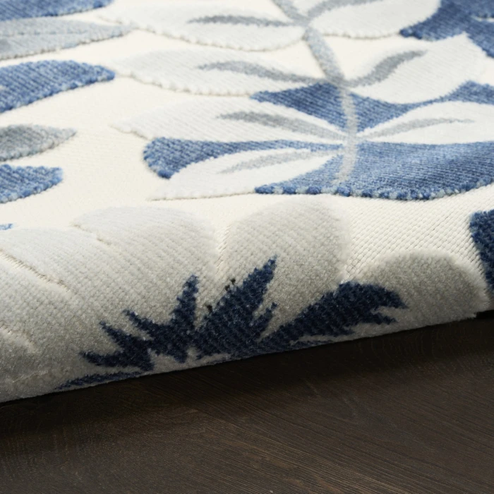 Nourison Home Suncoast Blue SNC02 2ft. x 6ft. Rect. Rug