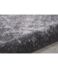 Nourison Silk Shadows Graphite SHA14 6 ft. X 8 ft. Rect. Rug