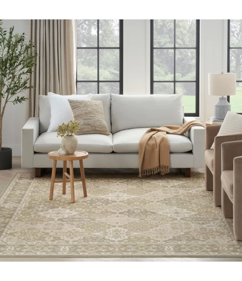 Nourison Grafix Green GRF31 3 ft. 9 in. X 5 ft. 9 in. Rect. Rug