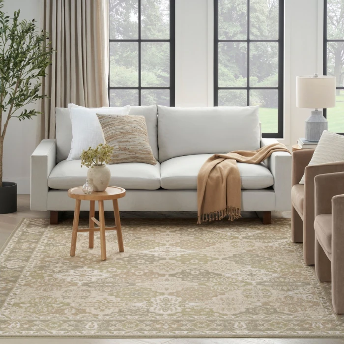 Nourison Grafix Green GRF31 3 ft. 9 in. X 5 ft. 9 in. Rect. Rug