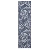 Nourison Home Garden Oasis GOA01 Navy 2 ft. X 6 ft. Area Rug