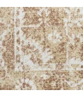 Nourison Home Astra Machine Washable Brown ASW12 7ft.10in. x Round Round Rug