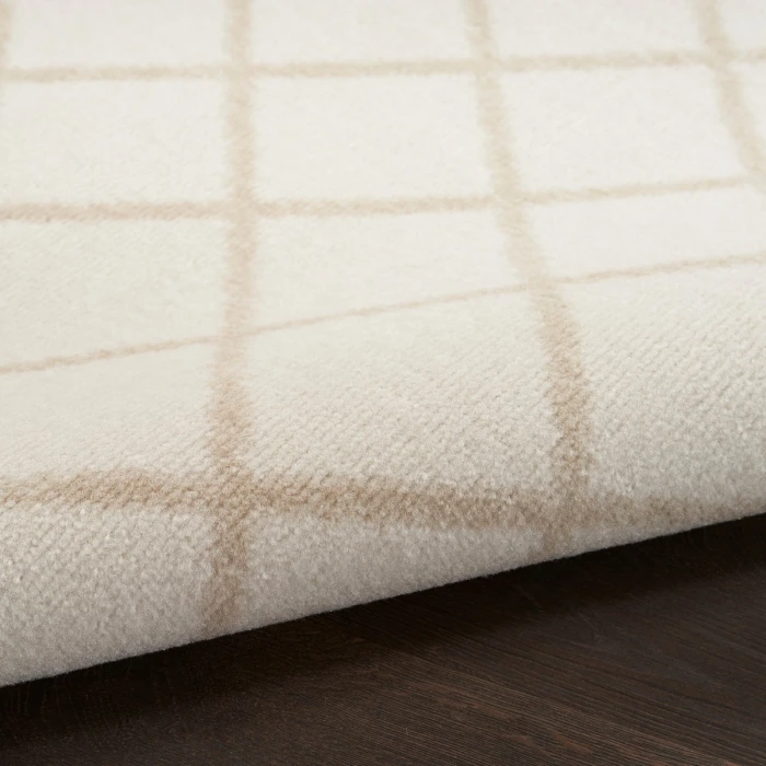 Nourison Grafix Ivory Beige GRF37 9 ft. X 12 ft. Rect. Rug