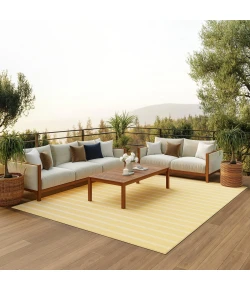 Nourison Home Positano POS03 Yellow Ivory 9 ft. X 12 ft. Area Rug