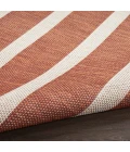 Nourison Positano Terracotta Ivory POS03 12ft. x 15ft. Rect. Rug