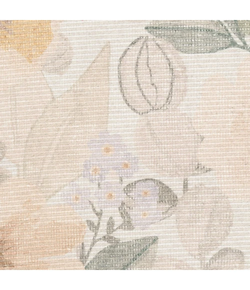 Nourison Home Botanical Washables Beige BOT01 4ft. x 6ft. Rect. Rug