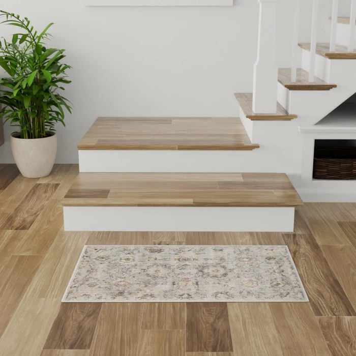 Nourison Oushak Home Mint OUS01 2 ft. X 4 ft. Rect. Rug