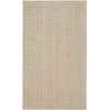 Nourison Home Washable Charm Beige WCH02 2ft. x 3ft. Rect. Rug