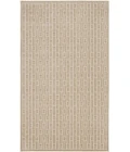 Nourison Home Washable Charm Beige WCH02 2ft. x 3ft. Rect. Rug