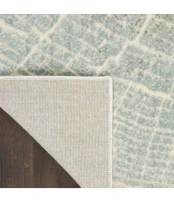 Nourison Marmara Teal Grey Ivory MRA06 9ft. x 12ft. Rect. Rug