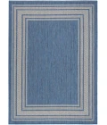 Nourison Horizon Indoor/Outdoor Denim HOZ03 6 ft. X 9 ft. Rect. Rug