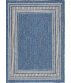 Nourison Home Horizon Indoor/Outdoor HOZ03 Denim 6 ft. X 9 ft. Area Rug