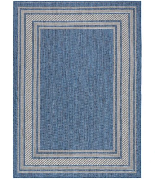 Nourison Horizon Indoor/Outdoor Denim HOZ03 6 ft. X 9 ft. Rect. Rug