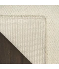 DKNY Pure Rows Cream / Ivory ROW01 8ft.6in. x 11ft.6in. Rect. Rug