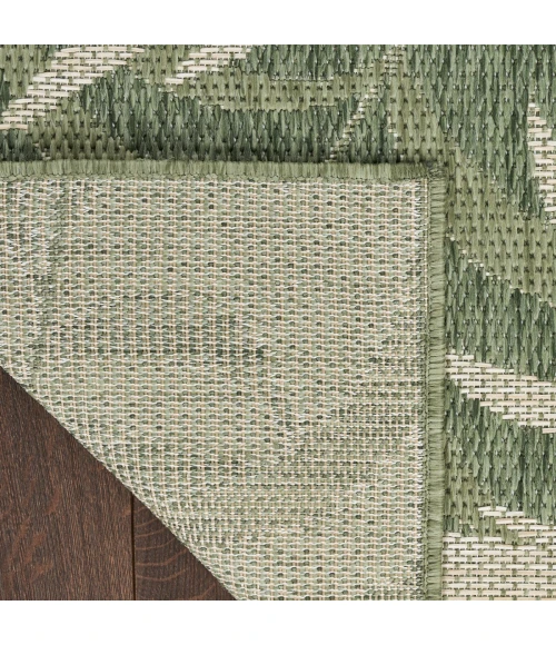 Nourison Garden Oasis Green Ivory GOA01 2 ft. X 4 ft. Rect. Rug