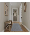 Nourison Home Tulum Blue TLM01 2ft.2in. x 10ft. Rect. Rug