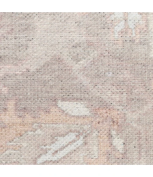 Nourison Vintage Washables Grey VWS09 2 ft. 2 in. X 8 ft. Rect. Rug