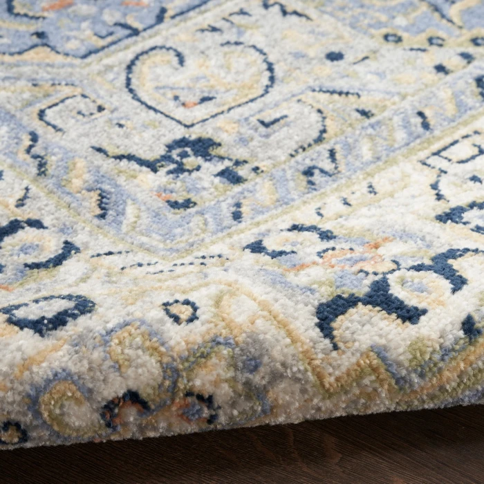 Nourison Nourison Essentials Persian Blue NRE07 2 ft. 2 in. X 14 Rect. Rug